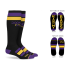 LSU Purple/Black/Orange DoomzDNA Kiss My Bass Socks 